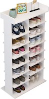Zapatera de Melamina Moderno Blanco 52cm